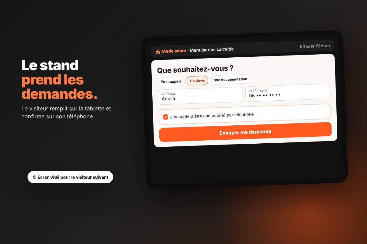 Salons et foires : des contacts vraiment exploitables — Paynelia