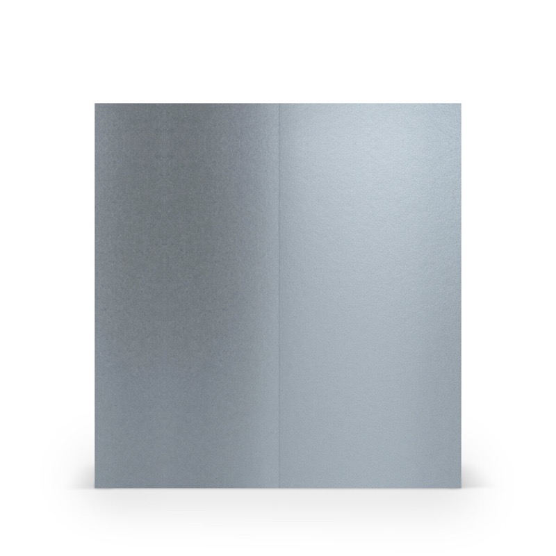 cartes pliantes (portrait) Argent 100 x 210 mm