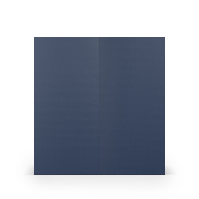 cartes pliantes (portrait) Bleu (Blue-jeans) 100 x 210 mm