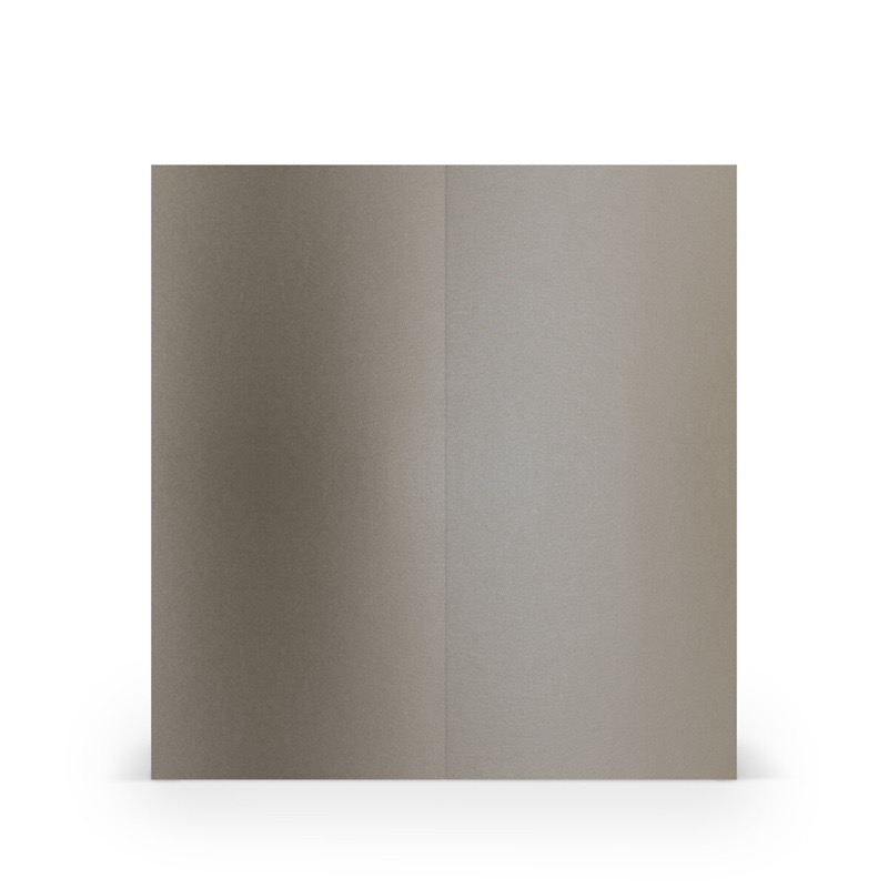cartes pliantes (portrait) Gris (Gris taupe) 100 x 210 mm