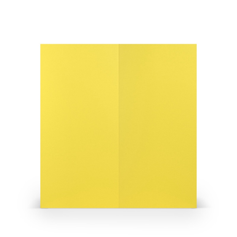 cartes pliantes (portrait) Jaune (Jaune soleil) 100 x 210 mm