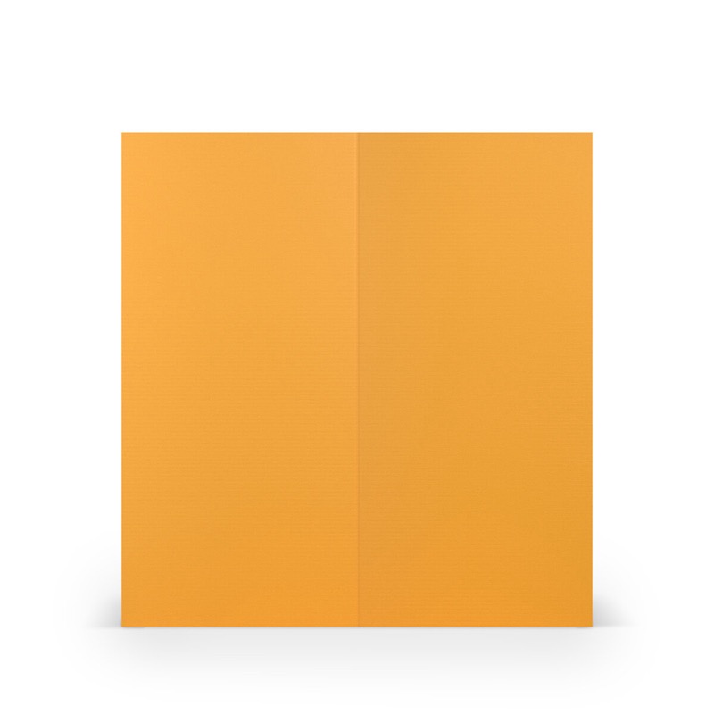 cartes pliantes (portrait) Jaune (Ocre jaune) 100 x 210 mm