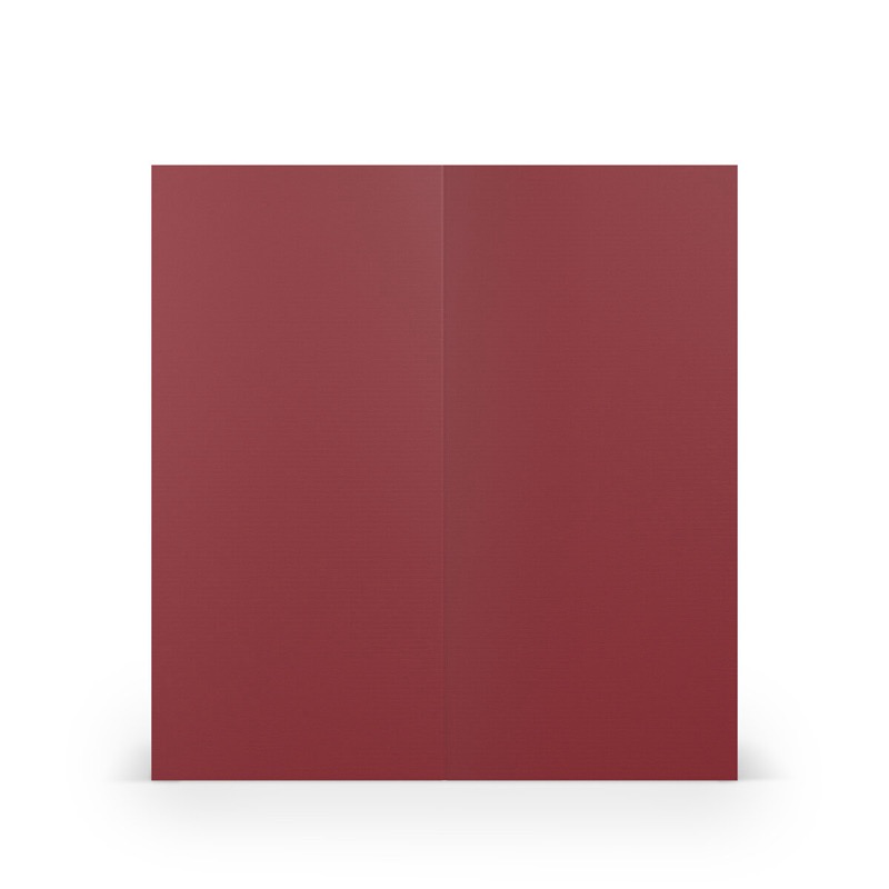 cartes pliantes (portrait) Rouge (Rosso) 100 x 210 mm