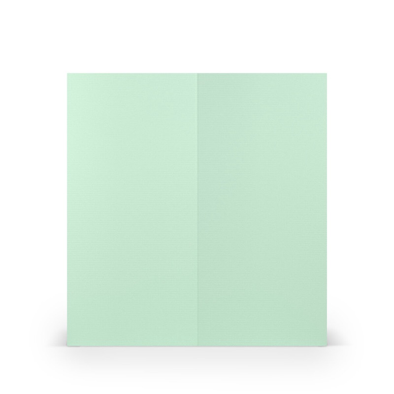 cartes pliantes (portrait) Vert (Menthe) 100 x 210 mm