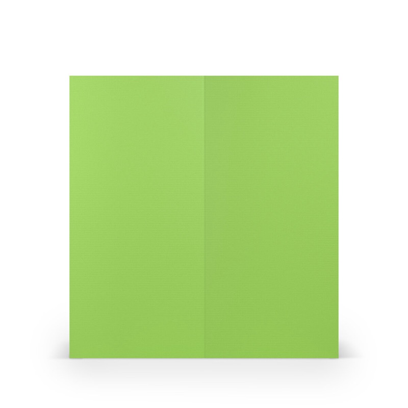 cartes pliantes (portrait) Vert (Pomme) 100 x 210 mm