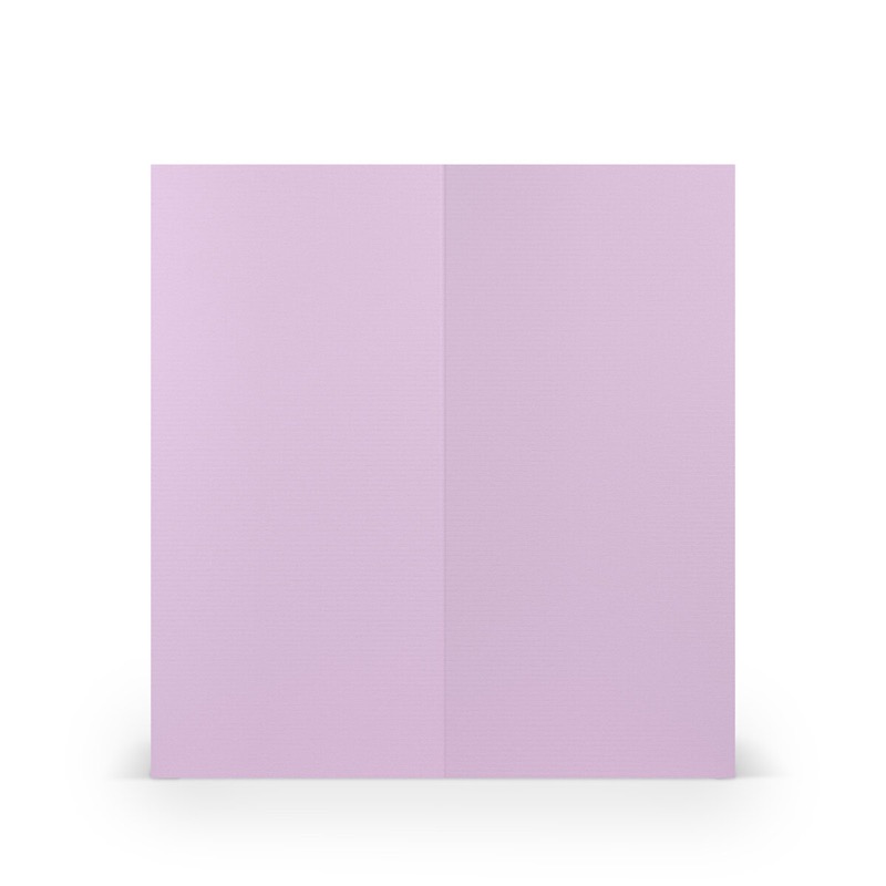 cartes pliantes (portrait) Violet (Orchidée lilas) 100 x 210 mm