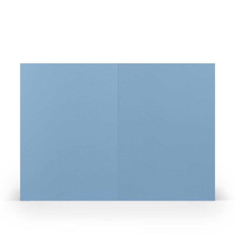 cartes pliantes (portrait) Bleu (Bleu foncé) 105 x 148 mm