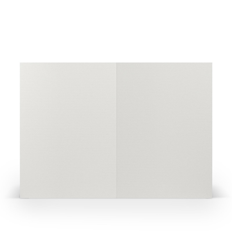 cartes pliantes (portrait) Gris (Gris glacé) 105 x 148 mm