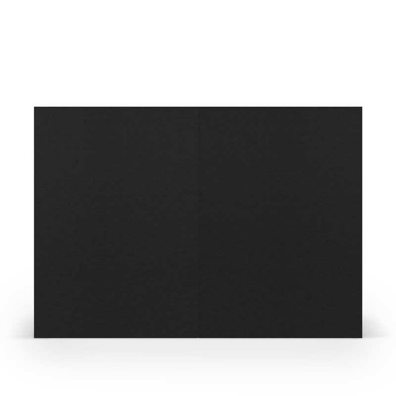cartes pliantes (portrait) Noir 105 x 148 mm