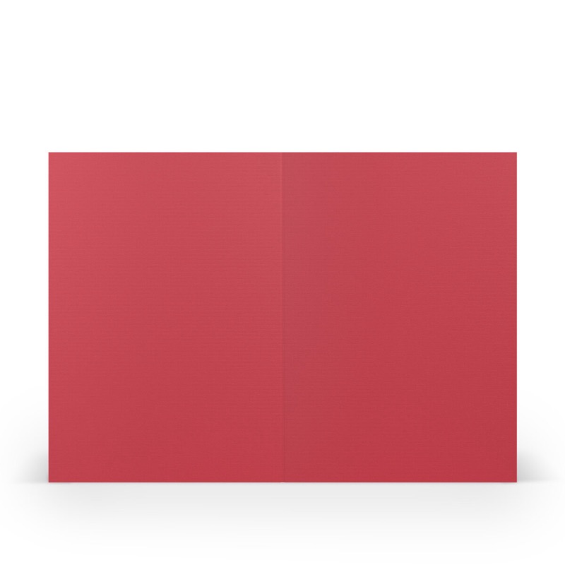 cartes pliantes (portrait) Rouge 105 x 148 mm