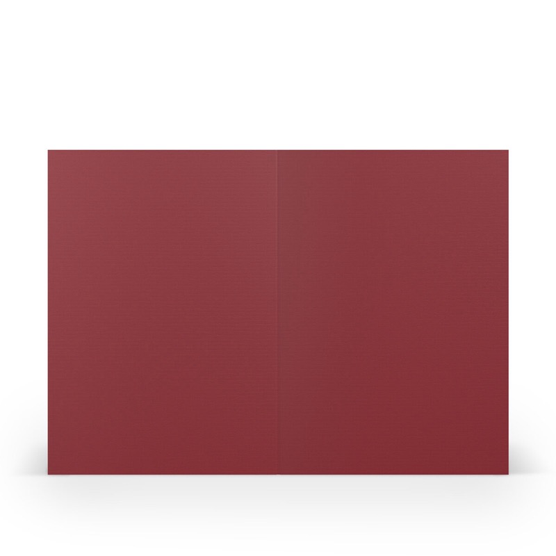 cartes pliantes (portrait) Rouge (Rosso) 105 x 148 mm