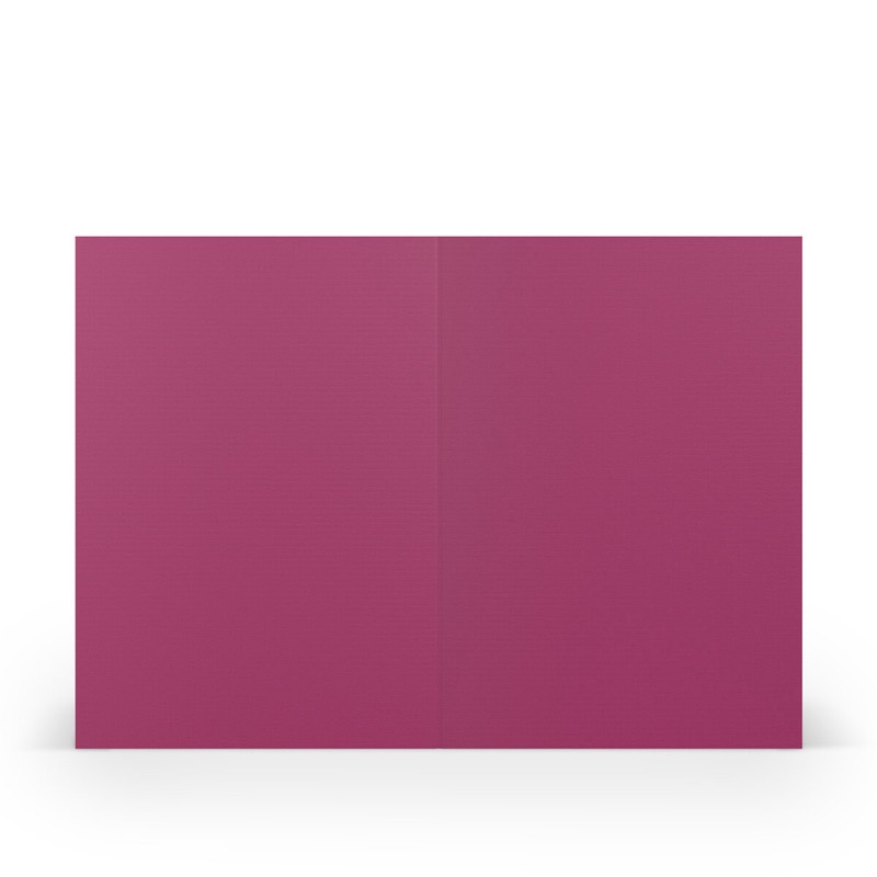 cartes pliantes (portrait) Violet (Amarena) 105 x 148 mm