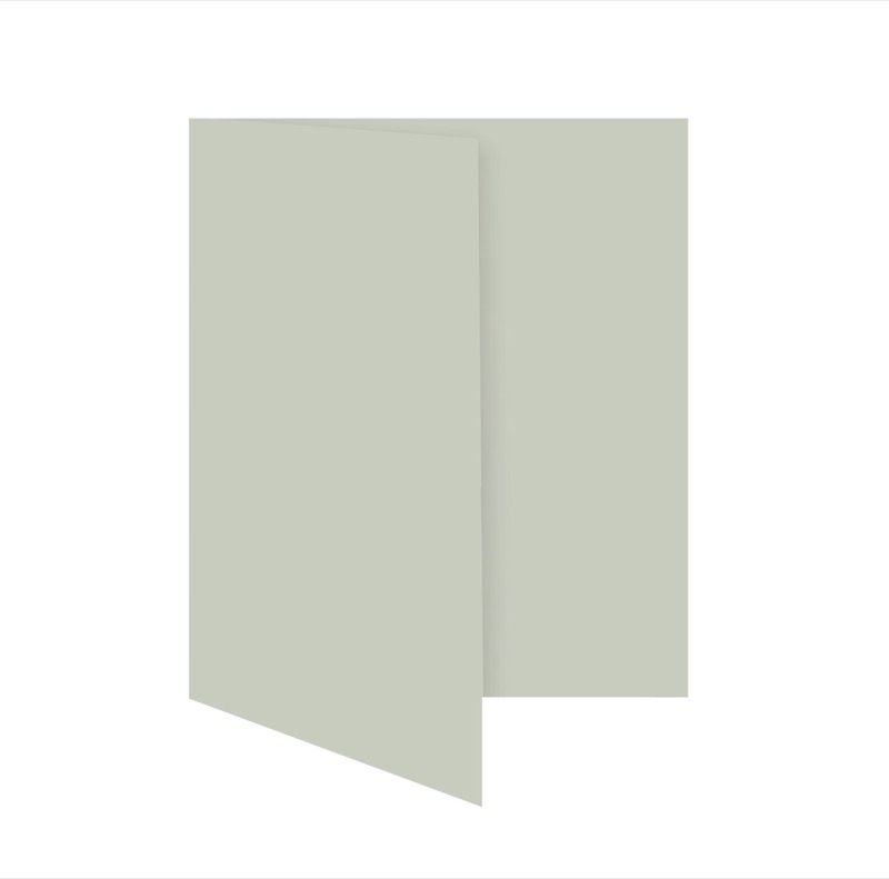 cartes pliantes colorées gris (gris dauphin) 105 x 150 mm (din a6) | 230 g/qm offset | sans fenêtre | pas de fermeture | pas de rabat | 50 pièces