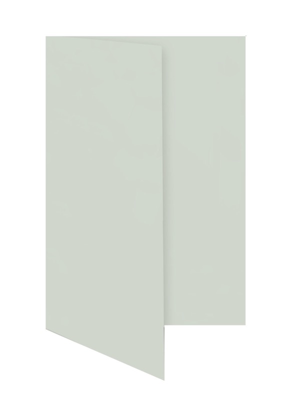 cartes pliantes colorées gris (flanelle) 105 x 210 mm (dl) | 230 g/qm offset | sans fenêtre | pas de fermeture | pas de rabat | 50 pièces