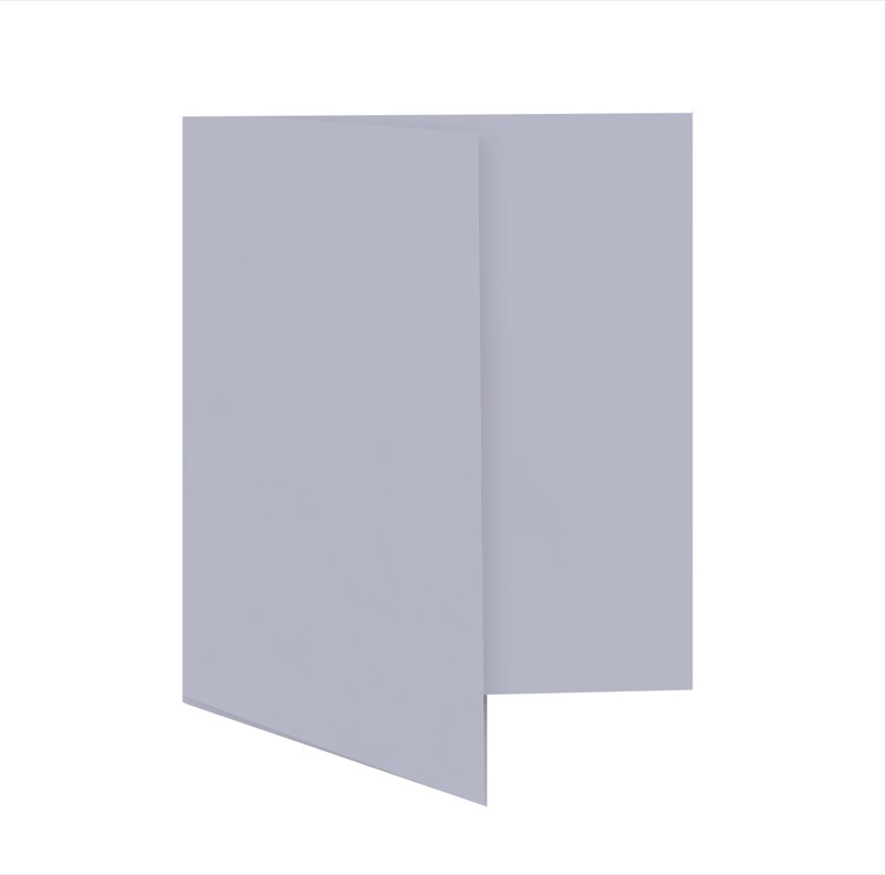 cartes pliantes colorées violet (lavande) 105 x 210 mm (dl) | 230 g/qm offset | sans fenêtre | pas de fermeture | pas de rabat | 50 pièces