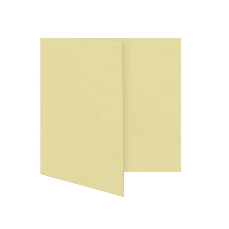 cartes pliantes colorées crème (grain) 110 x 110 mm | 230 g/qm offset | sans fenêtre | pas de fermeture | pas de rabat | 50 pièces
