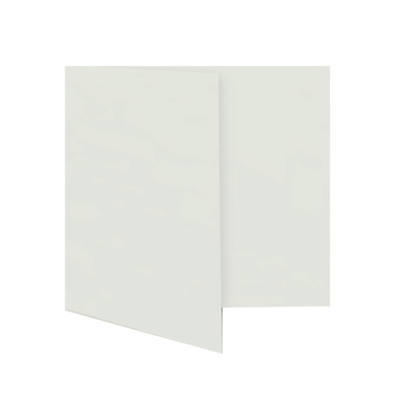 cartes pliantes blanc (blanc naturel biotope) 115 x 130 mm | 230 g/qm offset | sans fenêtre | pas de fermeture | pas de rabat | 50 pièces