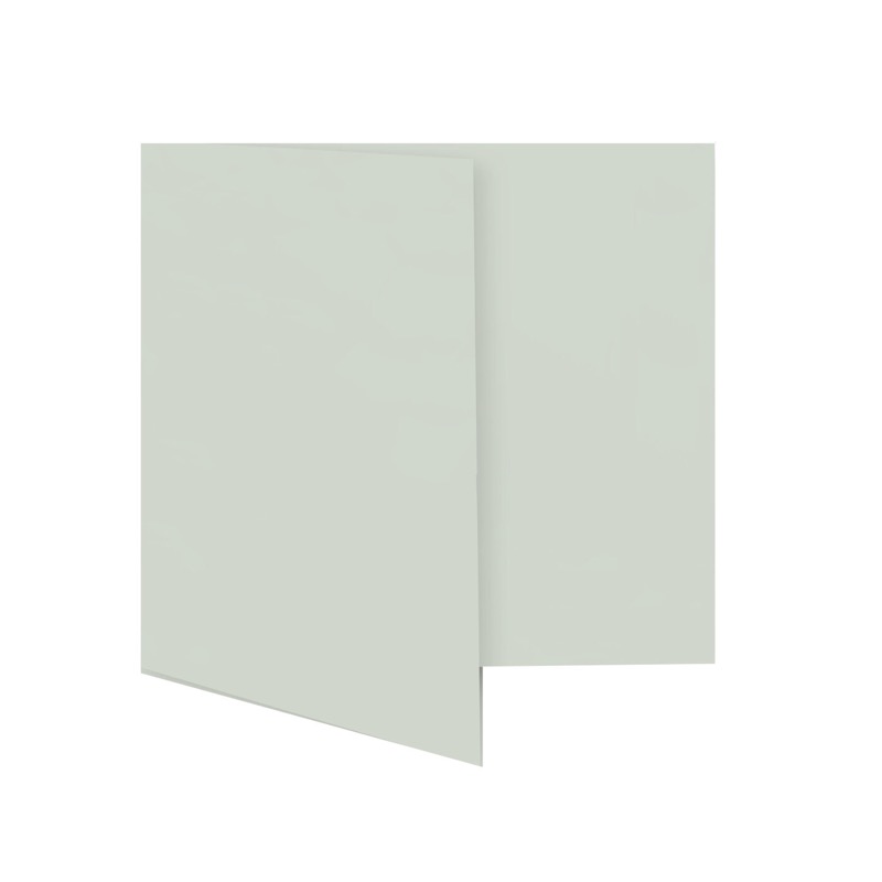 cartes pliantes colorées gris (flanelle) 115 x 130 mm | 230 g/qm offset | sans fenêtre | pas de fermeture | pas de rabat | 50 pièces