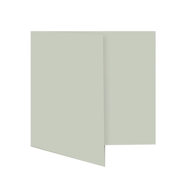 cartes pliantes colorées gris (gris dauphin) 115 x 130 mm | 230 g/qm offset | sans fenêtre | pas de fermeture | pas de rabat | 50 pièces