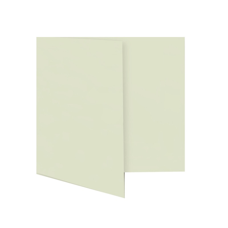 cartes pliantes colorées crème (champagne) 115 x 170 mm | 230 g/qm offset | sans fenêtre | pas de fermeture | pas de rabat | 50 pièces