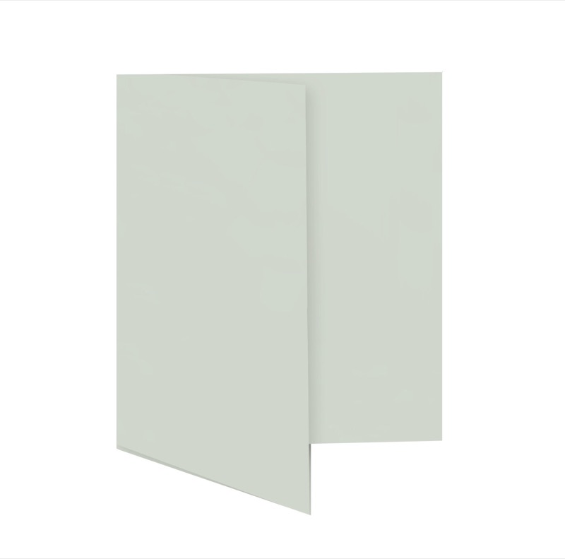 cartes pliantes colorées gris (flanelle) 115 x 170 mm | 230 g/qm offset | sans fenêtre | pas de fermeture | pas de rabat | 50 pièces