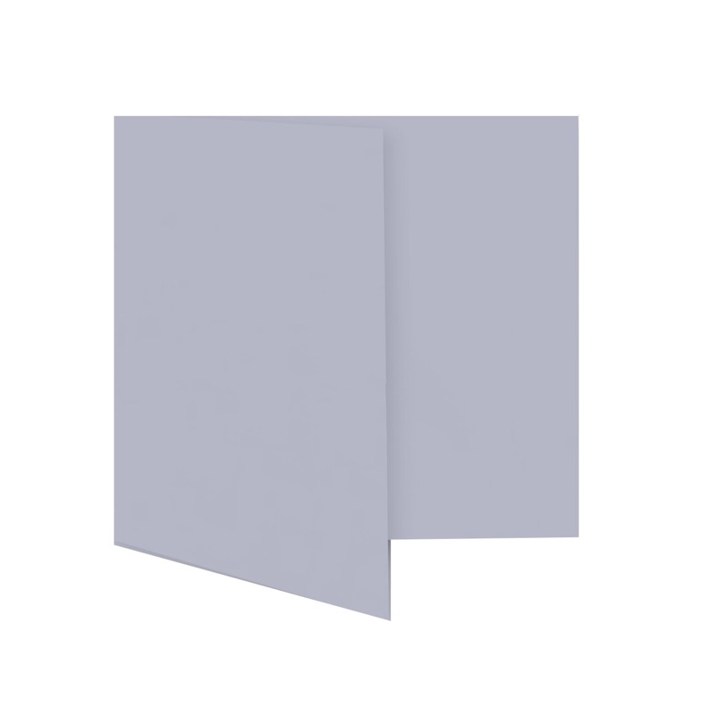 cartes pliantes colorées violet (lavande) 115 x 170 mm | 230 g/qm offset | sans fenêtre | pas de fermeture | pas de rabat | 50 pièces