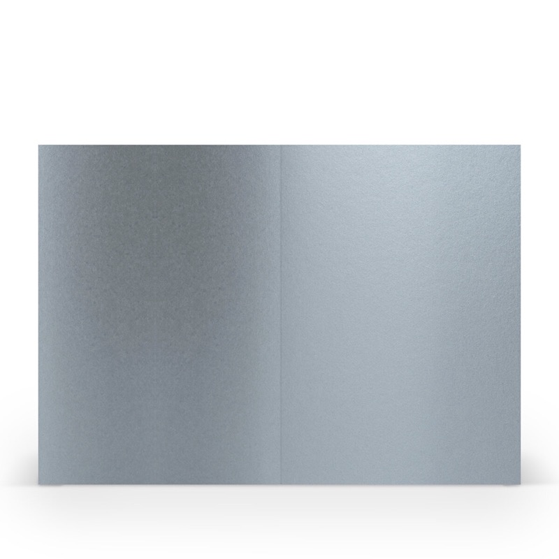 cartes pliantes (portrait) Argent 120 x 169 mm