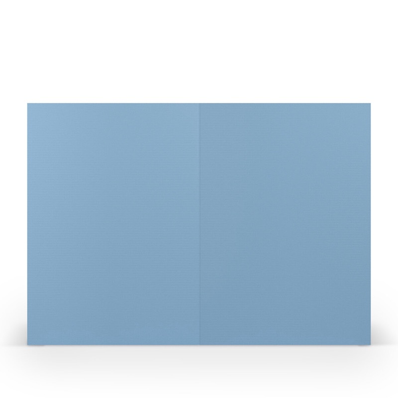 cartes pliantes (portrait) Bleu (Bleu foncé) 120 x 169 mm