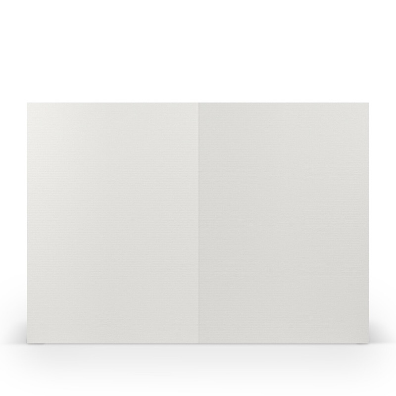 cartes pliantes (portrait) Gris (Gris glacé) 120 x 169 mm