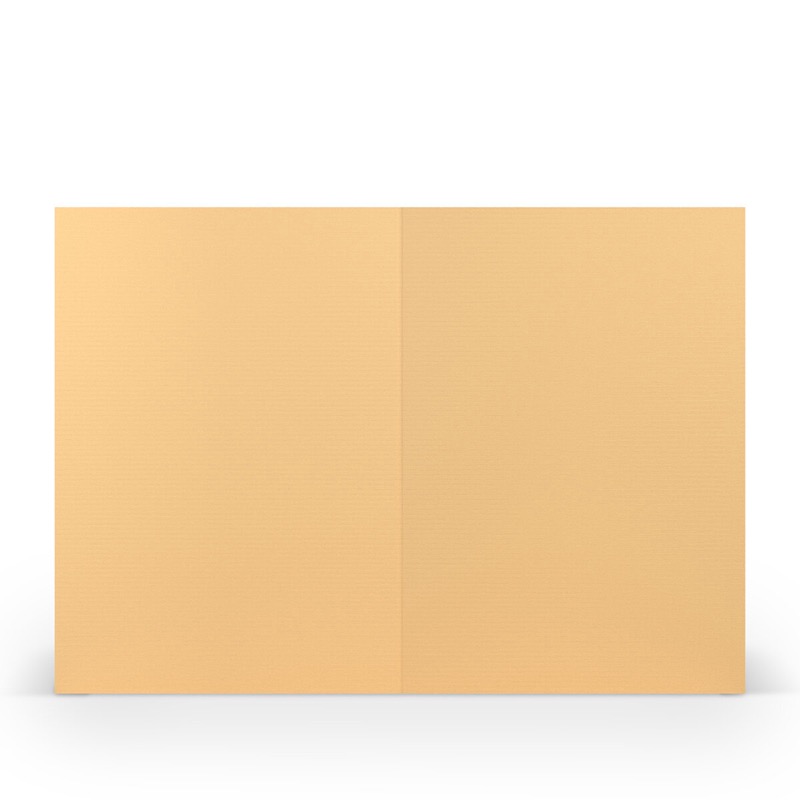 cartes pliantes (portrait) Jaune (Jaune melon) 120 x 169 mm