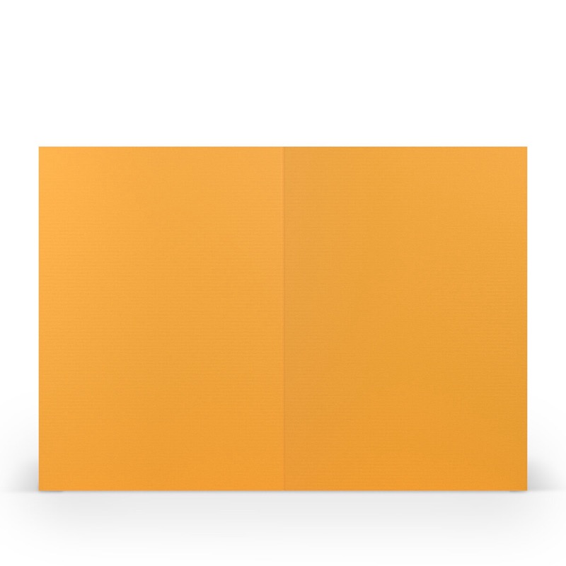cartes pliantes (portrait) Jaune (Ocre jaune) 120 x 169 mm