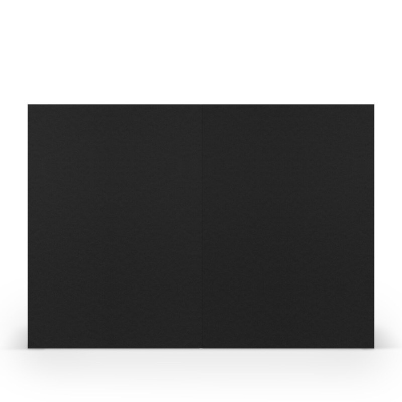 cartes pliantes (portrait) Noir 120 x 169 mm