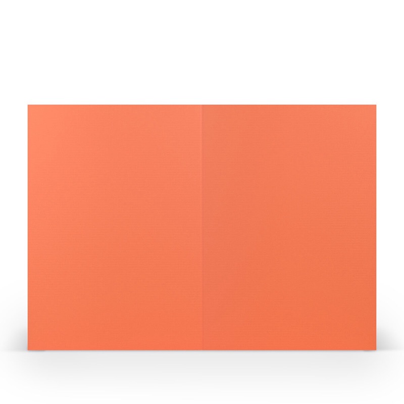 cartes pliantes (portrait) Rose (Corail) 120 x 169 mm
