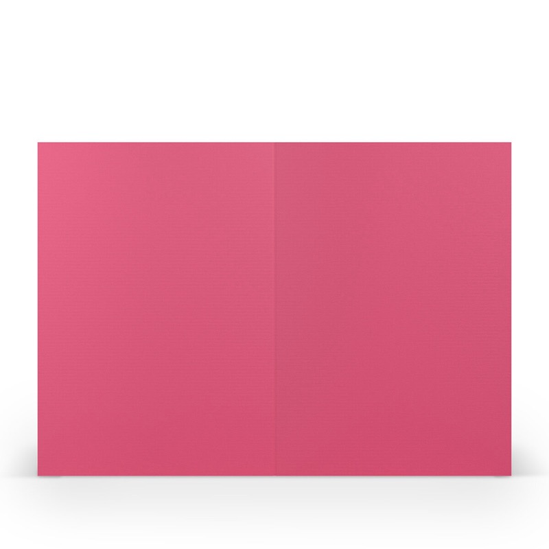 cartes pliantes (portrait) Rose (Rose fuchsia) 120 x 169 mm