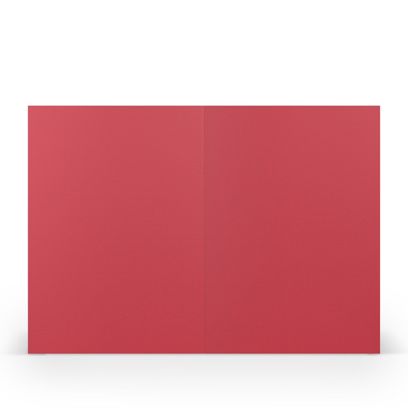 cartes pliantes (portrait) Rouge 120 x 169 mm