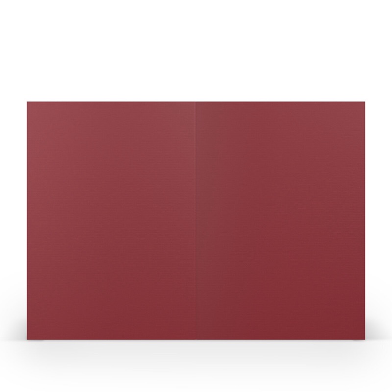 cartes pliantes (portrait) Rouge (Rosso) 120 x 169 mm