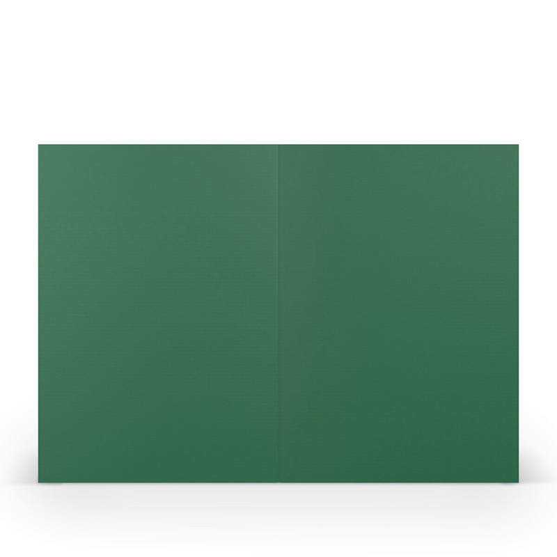 cartes pliantes (portrait) Vert (Vert sapin) 120 x 169 mm