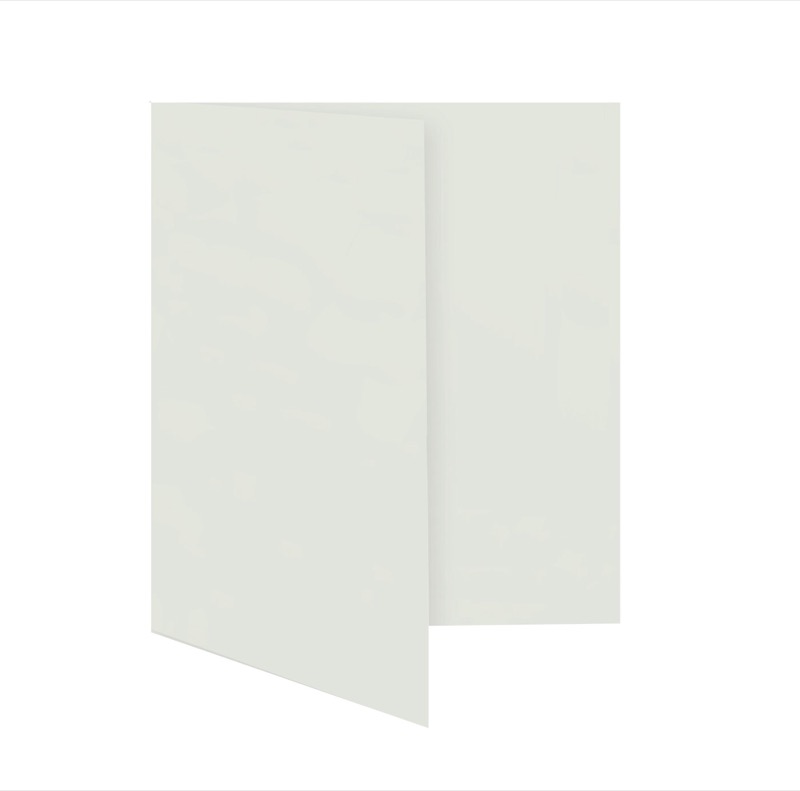 cartes pliantes blanc (blanc naturel biotope) 120 x 170 mm (din b6) | 230 g/qm offset | sans fenêtre | pas de fermeture | pas de rabat | 50 pièces