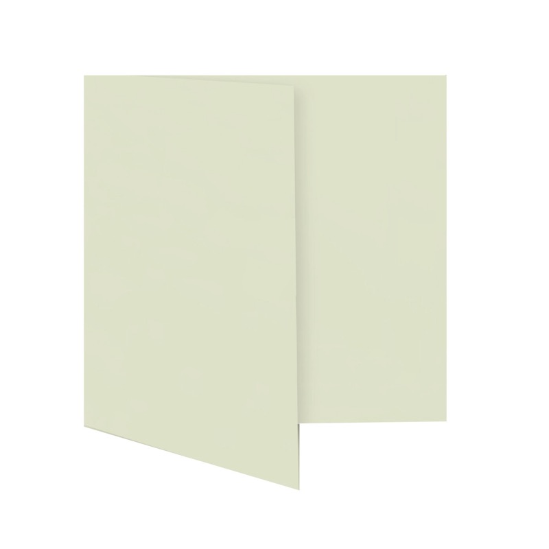cartes pliantes colorées crème (champagne) 120 x 170 mm (din b6) | 230 g/qm offset | sans fenêtre | pas de fermeture | pas de rabat | 50 pièces