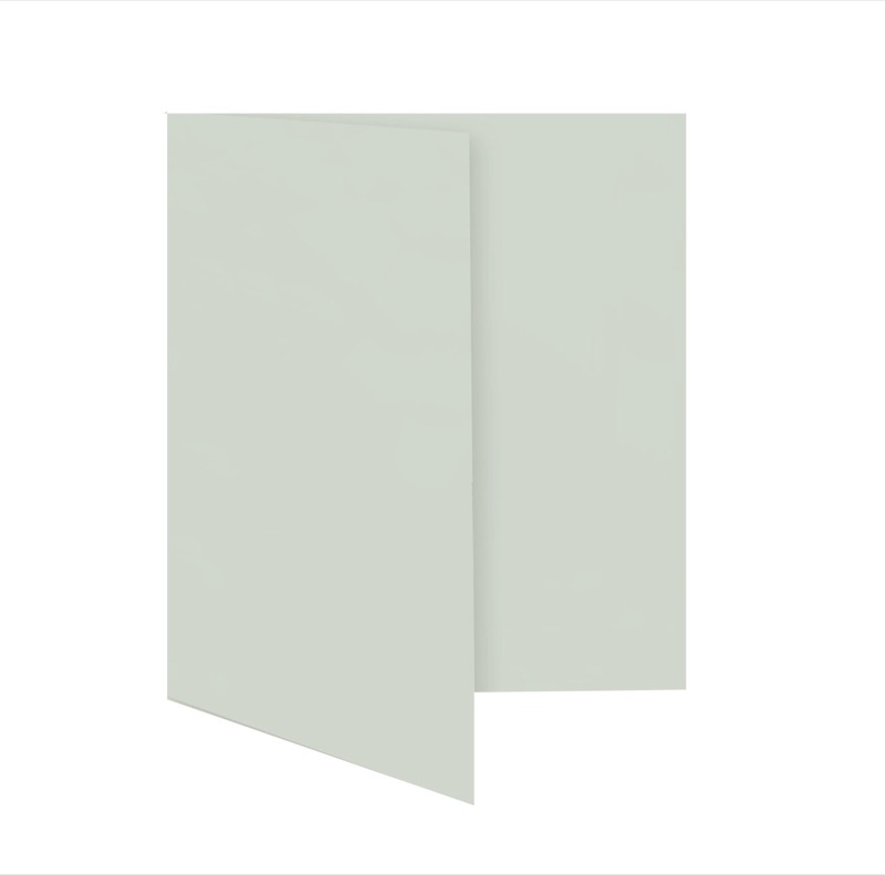 cartes pliantes colorées gris (flanelle) 120 x 170 mm (din b6) | 230 g/qm offset | sans fenêtre | pas de fermeture | pas de rabat | 50 pièces