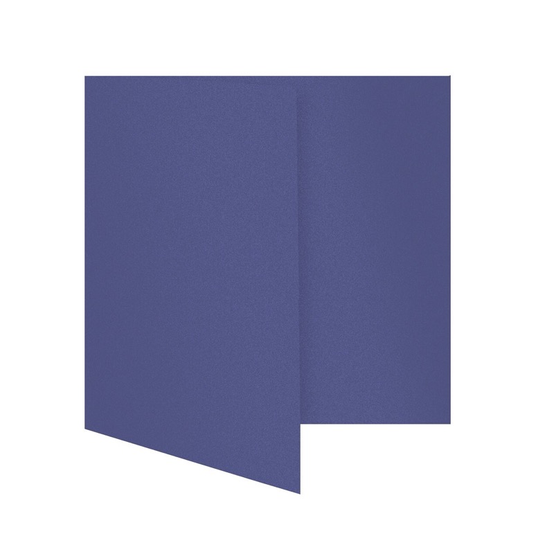 cartes pliantes colorées bleu (orient glamoureux) 130 x 130 mm | 300 g/qm brillant | sans fenêtre | pas de fermeture | pas de rabat | 50 pièces