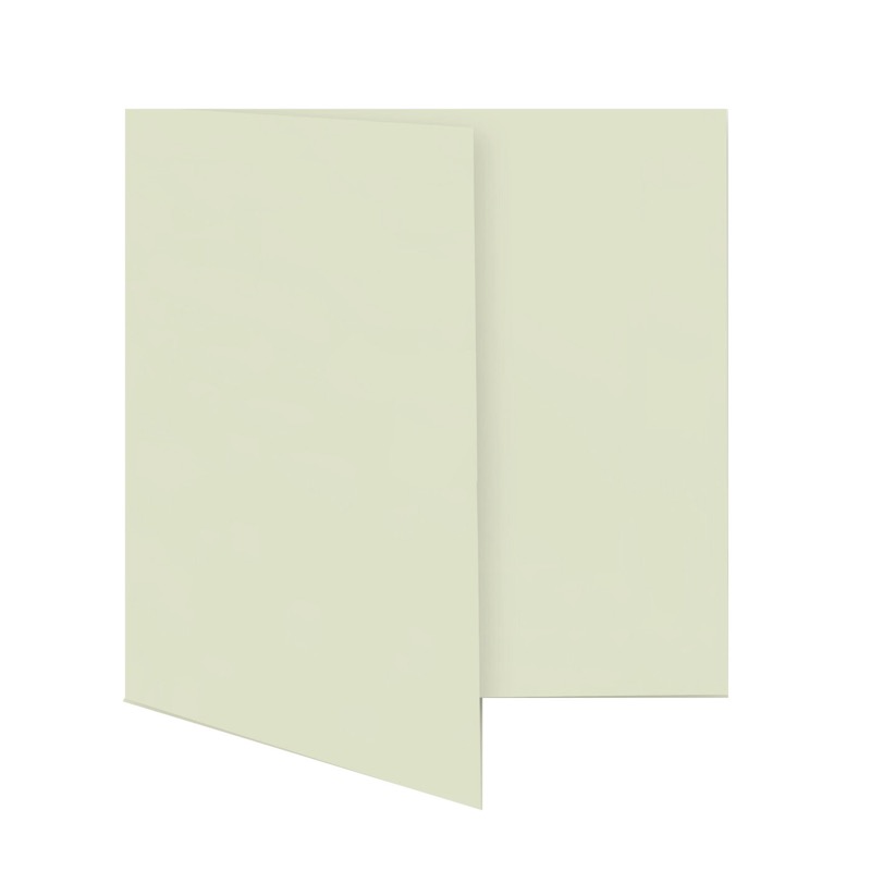 cartes pliantes colorées crème (champagne) 148 x 210 mm (din a5) | 230 g/qm offset | sans fenêtre | pas de fermeture | pas de rabat | 50 pièces