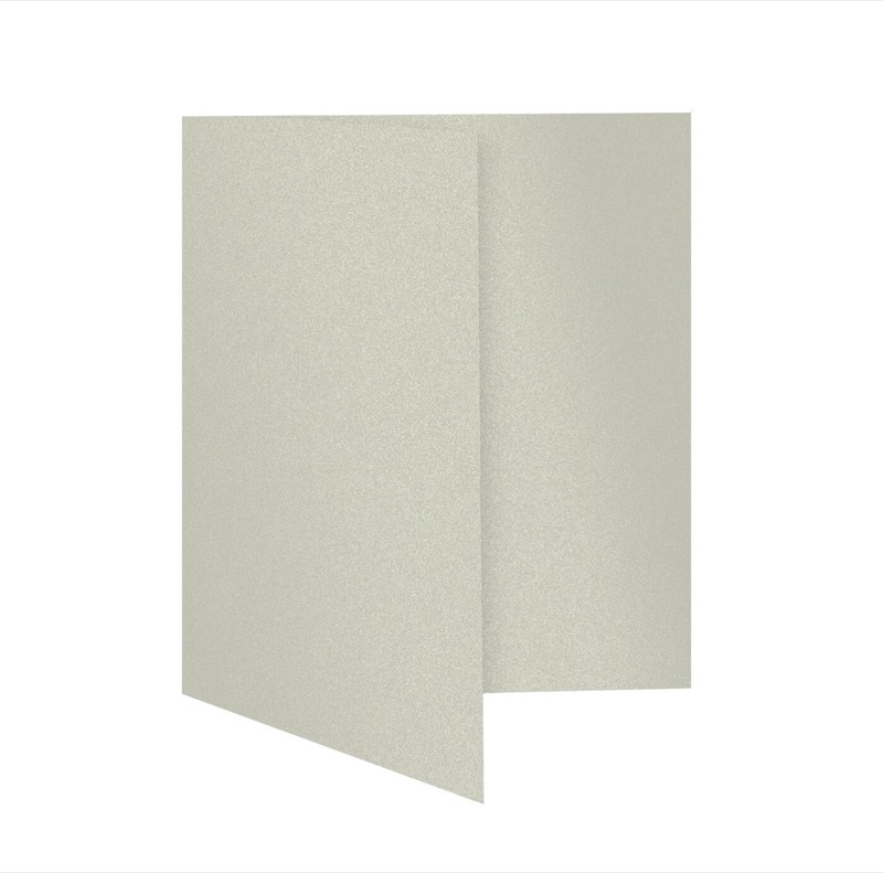 cartes pliantes colorées crème (perle glamoureuse) 148 x 210 mm (din a5) | 240 g/qm brillant | sans fenêtre | pas de fermeture | pas de rabat | 50 pièces