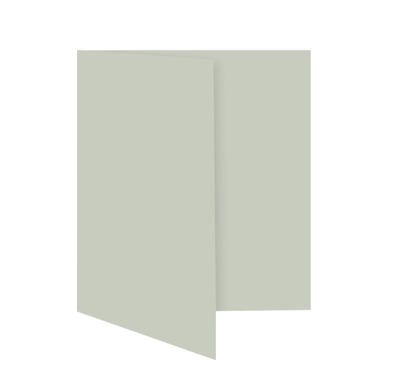 cartes pliantes colorées gris (gris dauphin) 148 x 210 mm (din a5) | 230 g/qm offset | sans fenêtre | pas de fermeture | pas de rabat | 50 pièces
