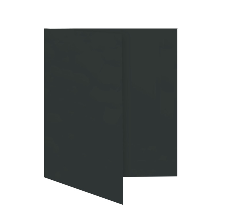 cartes pliantes colorées noir 148 x 210 mm (din a5) | 230 g/qm offset | sans fenêtre | pas de fermeture | pas de rabat | 50 pièces