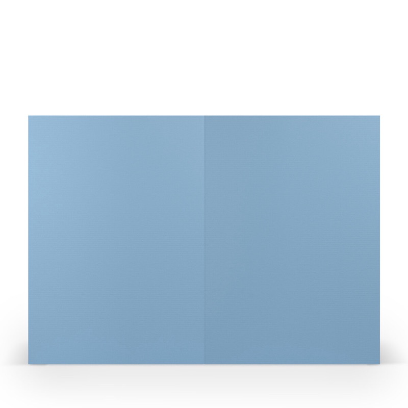cartes pliantes (portrait) Bleu (Bleu foncé) 148 x 210 mm