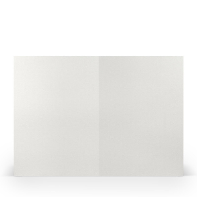 cartes pliantes (portrait) Gris (Gris glacé) 148 x 210 mm