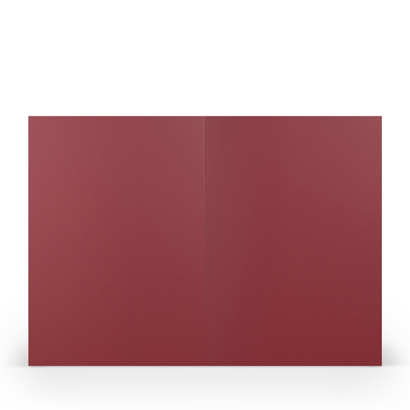 cartes pliantes (portrait) Rouge (Rosso) 148 x 210 mm