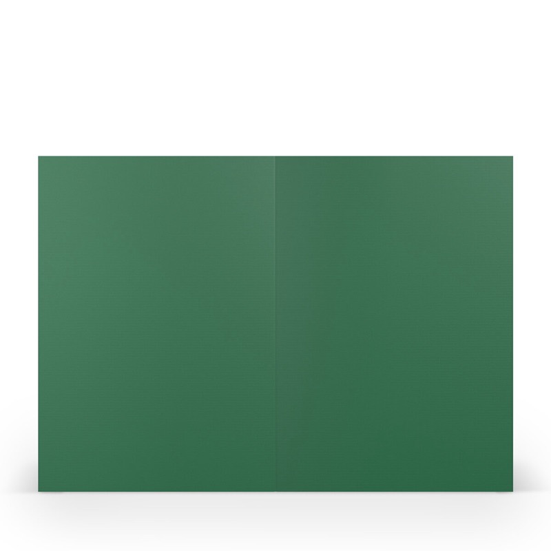 cartes pliantes (portrait) Vert (Vert sapin) 148 x 210 mm