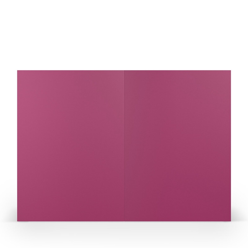 cartes pliantes (portrait) Violet (Amarena) 148 x 210 mm